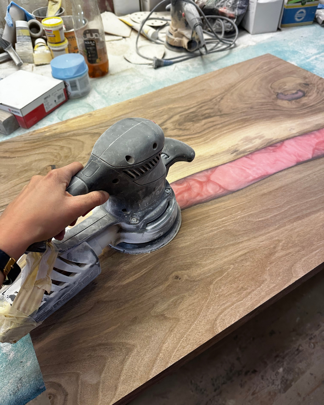 epoxidový stůl - , epomarst zakázková výroba 2